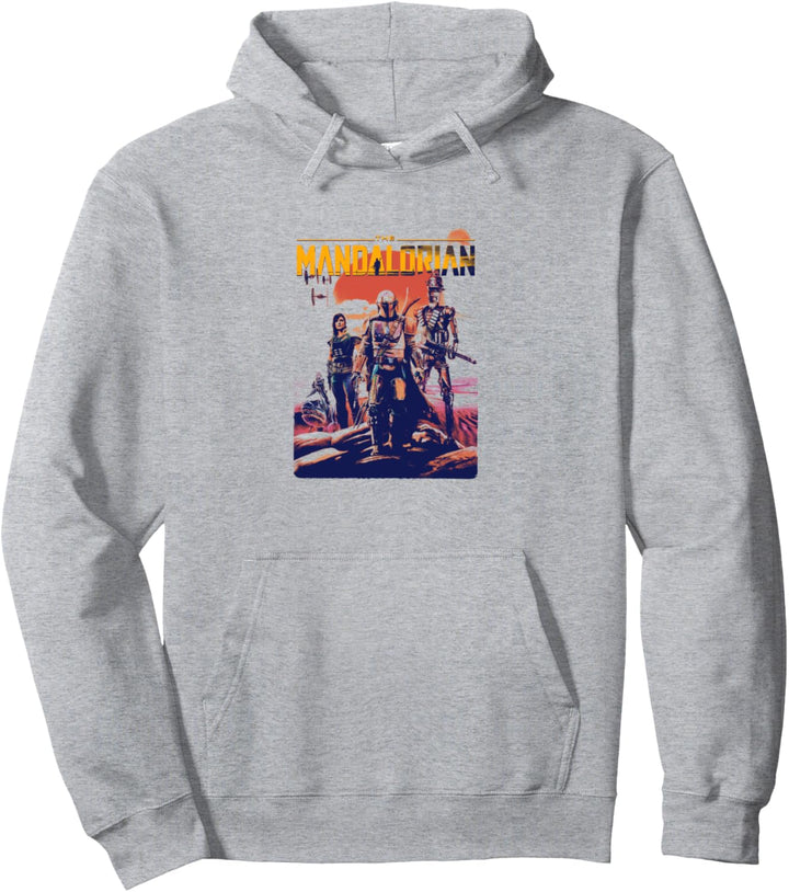 Star Wars The Mandalorian Saga Continues Pullover Hoodie