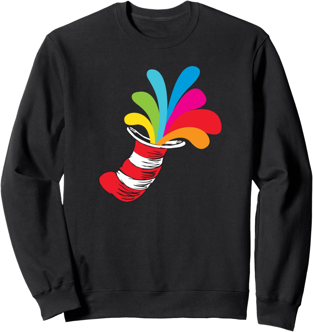 Dr. Seuss Hat Color Explosion Sweatshirt