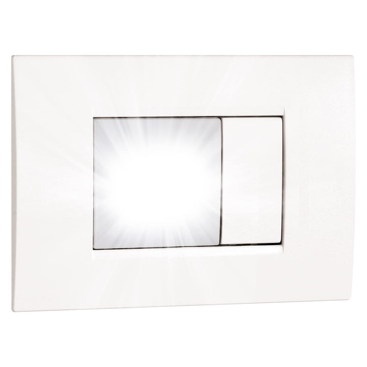 VEMER VE771300 ORION Einbauleuchte (2 Module) zur Beleuchtung von Räumen bei Stromausfall, Opalweiss