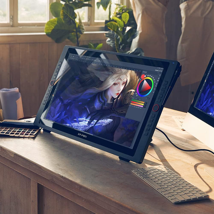 XP-PEN Artist 24 Pro Grafiktablett 2K QHD 23,8 Zoll Pen Display 90% Adobe RGB für digitale Bildbearb