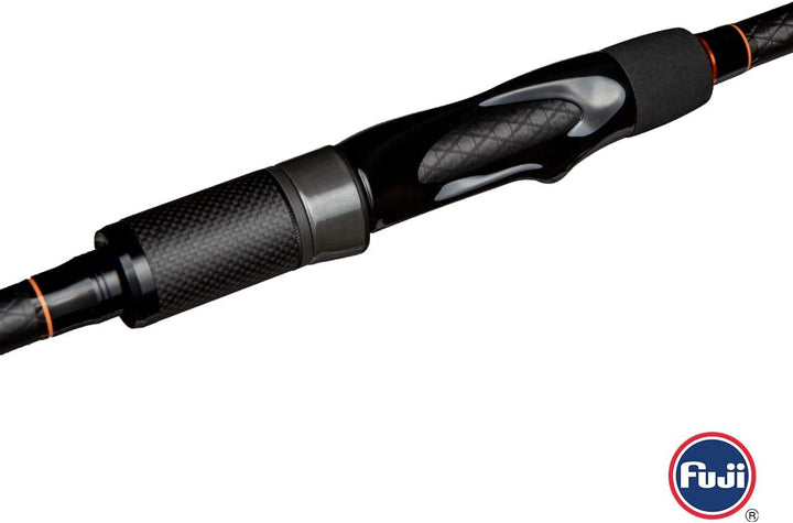 Zeck Predator Vertic & Spin Rute 1,90m 40g - Spinnrute für Barsche & Zander, Vertikalrute zum Vertik