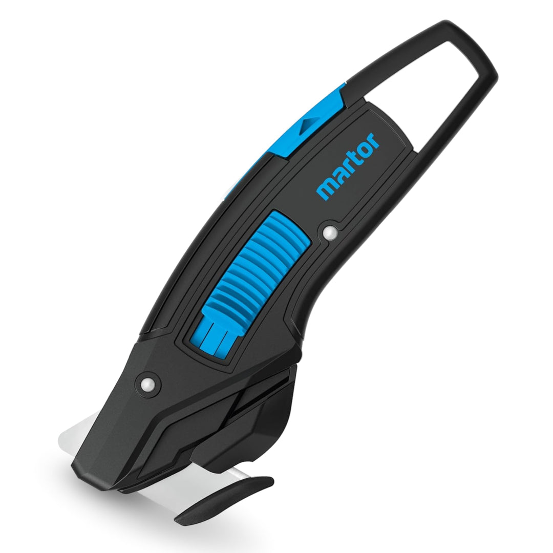 MARTOR Sicherheitsmesser, Verdeckte Klinge, SECUMAX 370, Profi Cuttermesser, Vergrösserbare Schnittt