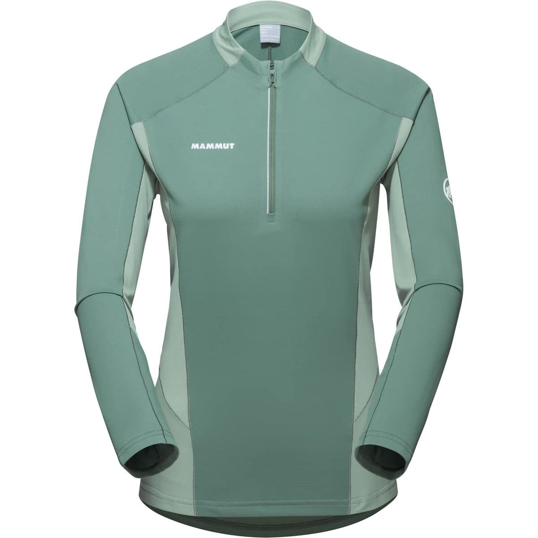 Mammut Damen Funktionsshirt Aenergy Dark Jade-jade L, Dark Jade-jade L