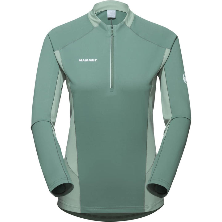 Mammut Damen Funktionsshirt Aenergy Dark Jade-jade L, Dark Jade-jade L