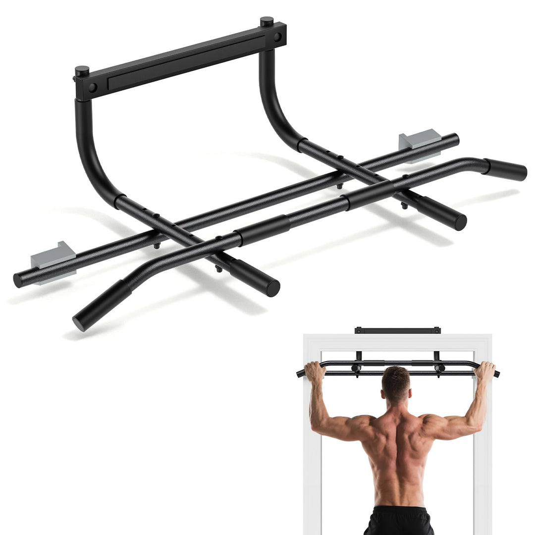 Klimmzugstange Türrahmen, Pull Up Bar ohne Schrauben mit 200kg Belastbarkeit, Türreck für Home Train