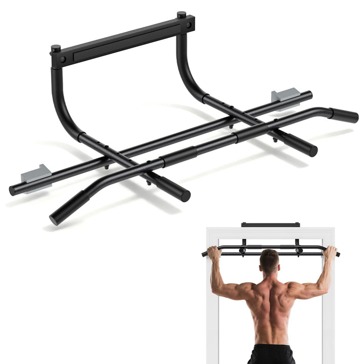 Klimmzugstange Türrahmen, Pull Up Bar ohne Schrauben mit 200kg Belastbarkeit, Türreck für Home Train