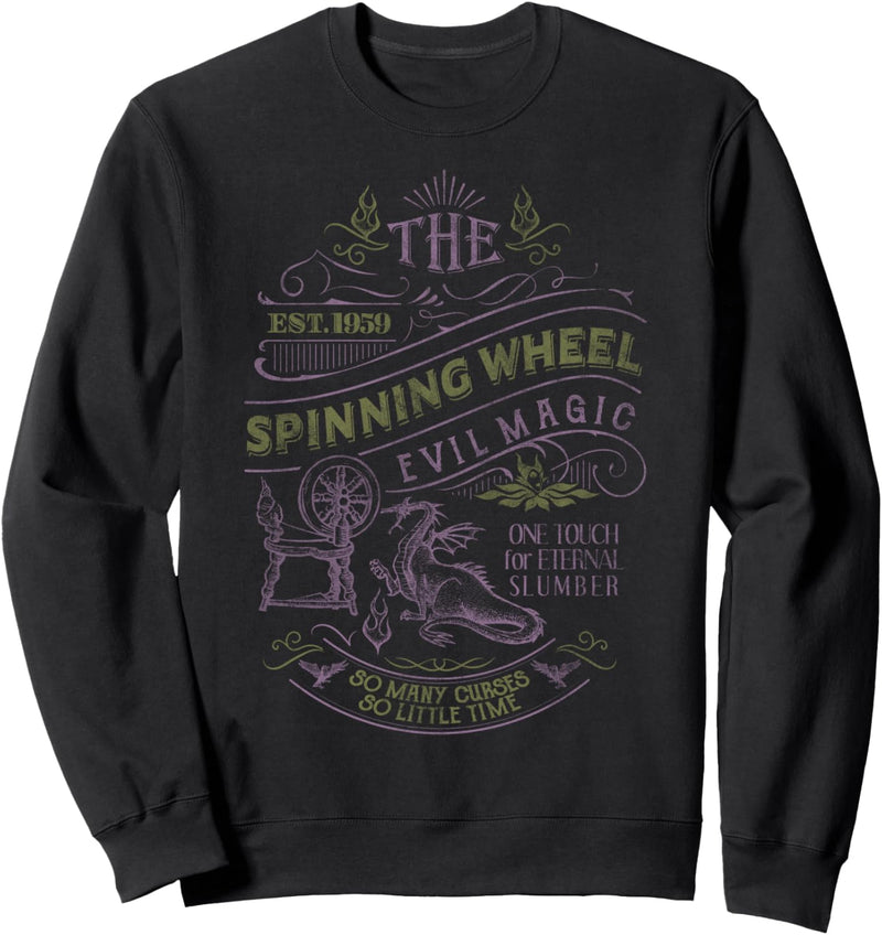 Disney Sleeping Beauty The Spinning Wheel Poster Sweatshirt