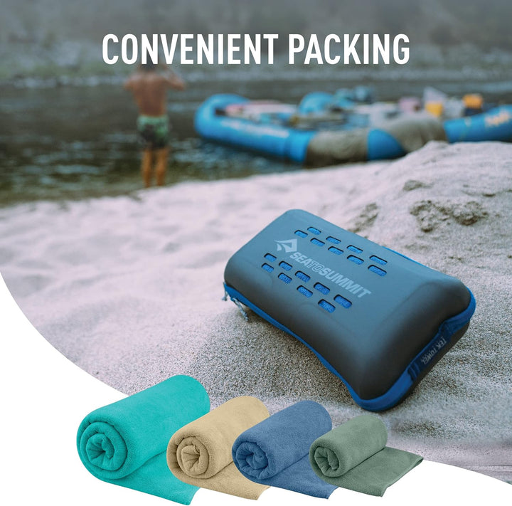 Sea to Summit - Tek Towel Reisehandtuch - Badetuch - Weiches Frottee - Saugfähig & Schnelltrocknend