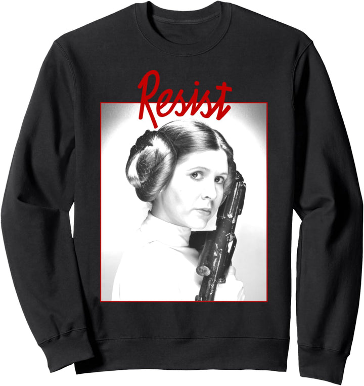 Star Wars Princess Leia RESIST Profile Poster Sweatshirt