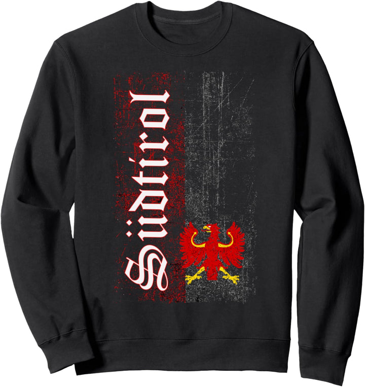 Südtirol TShirt mit Adler im Retro Look Südtirol Sweatshirt