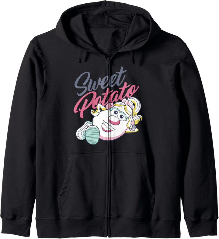 Mr. Potato Head Valentinstag Mrs. Sweet Potato Retro Kapuzenjacke
