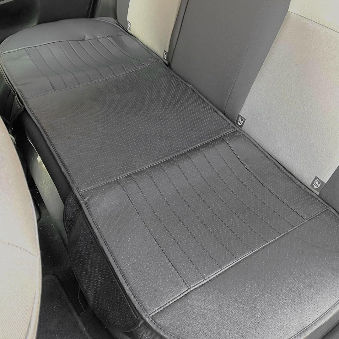 Auto Accessori Lupex Autositzbezug 3 Stück Universal PVC Schwarz | Sitzschutz 2 vorne und 1 hinten |