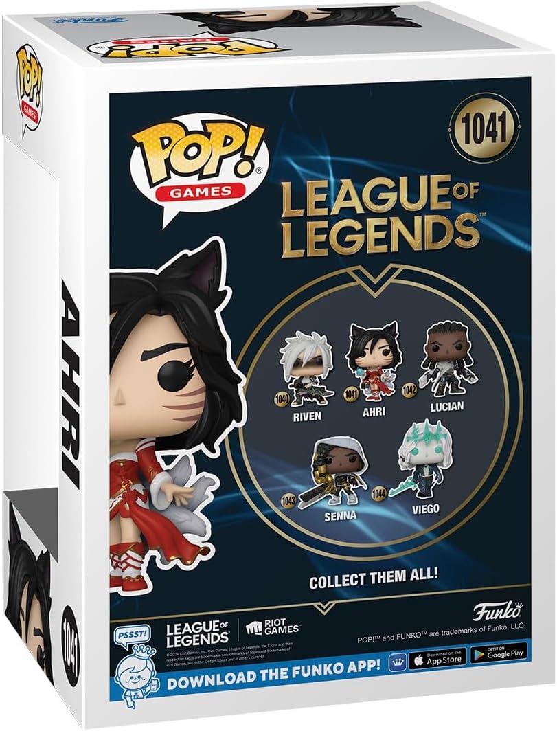 Funko POP! Games: LOL - Ahri - League of Legends - Vinyl-Sammelfigur - Geschenkidee - Offizielle Han