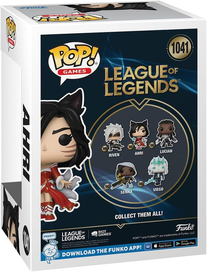 Funko POP! Games: LOL - Ahri - League of Legends - Vinyl-Sammelfigur - Geschenkidee - Offizielle Han