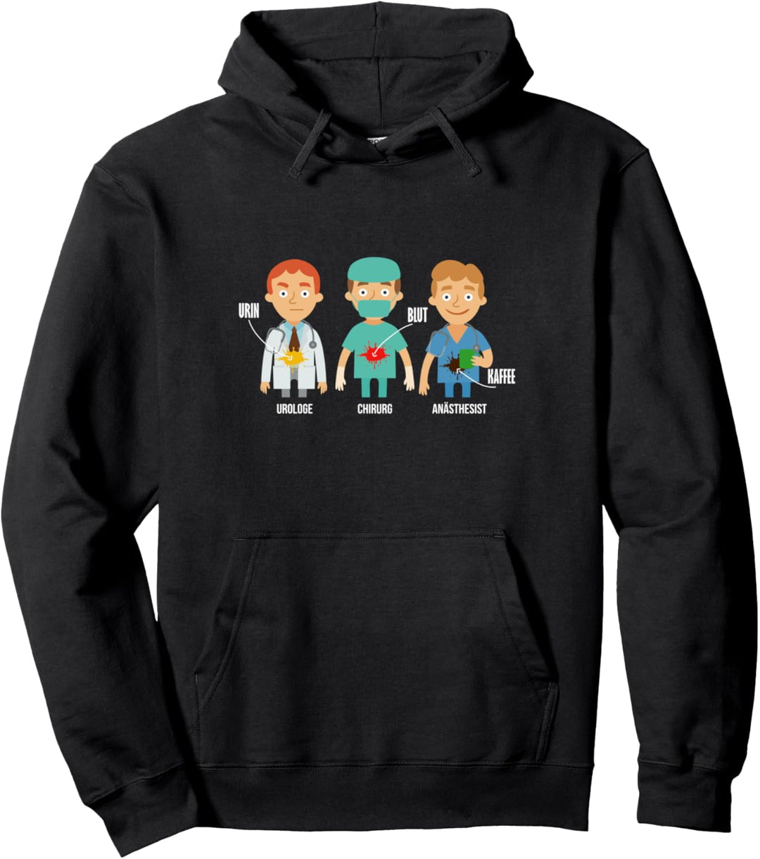Lustiges Anästhesie Anästhesist Arzt Doktor Pullover Hoodie