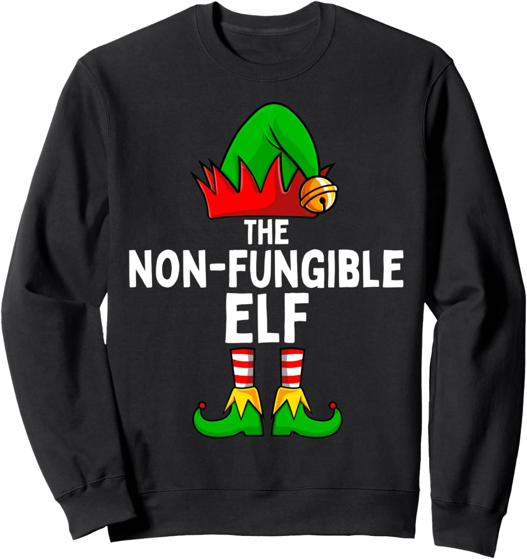 Nicht fungible Elf Matching Family Christmas NFT Sweatshirt