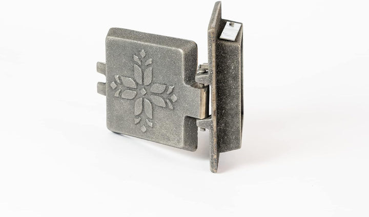 SEZAM Revisionstür für Öfen aus Gusseisen 14,6 x 4,5 x 14,6 cm, Kamintür - Klappe - Räumungstür, für