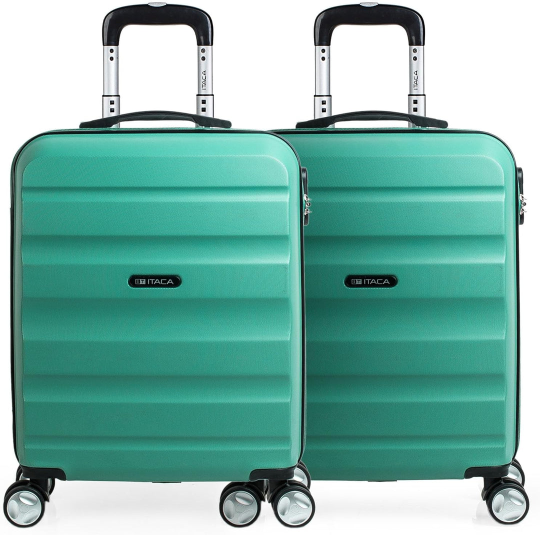 ITACA - Handgepäck Koffer Trolley - Reisekoffer Mit Rollen und Reisekoffer Hartschalenkoffer für Vie