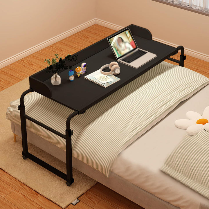 über-betttisch Auf Rollen Höhenverstellbar,überbetttisch Tisch Mit Klappbar Over Bed Table On Wheels