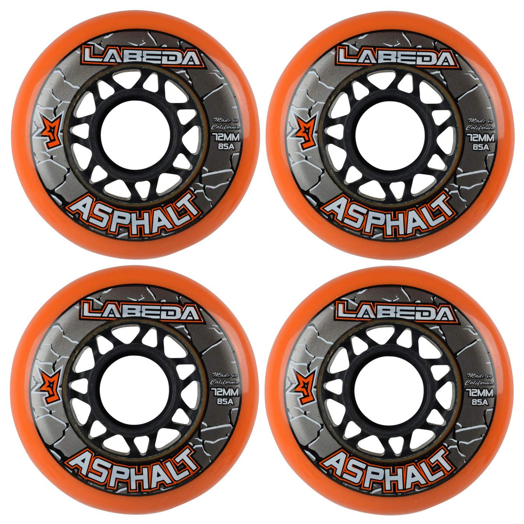 Labeda Asphalt Outdoor Inline Hockeyrollen 72mm, 72mm