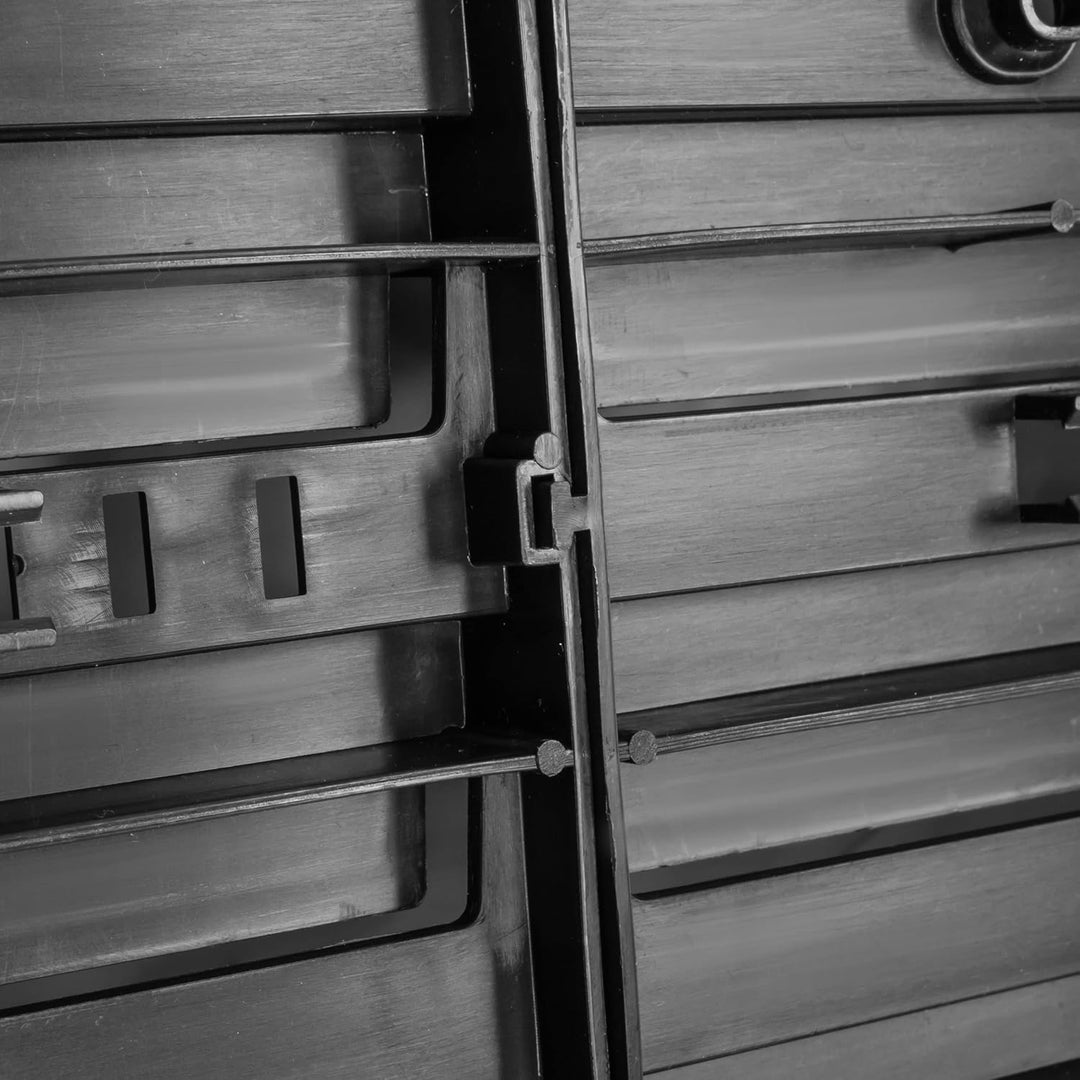 SimpleThing Lagersystem Werkstattregal | 172 x 78 cm | 153 stck. Box | Wandregal mit Stapelboxen - W