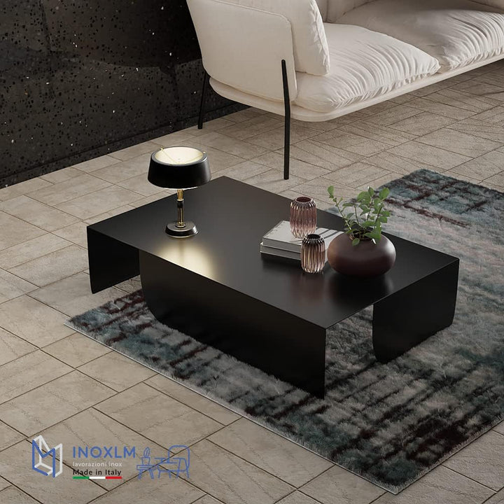 INOXLM Couchtisch Titan | Couchtisch | Couchtisch | Couchtisch | Niedriger Design-Tisch | Couchtisch