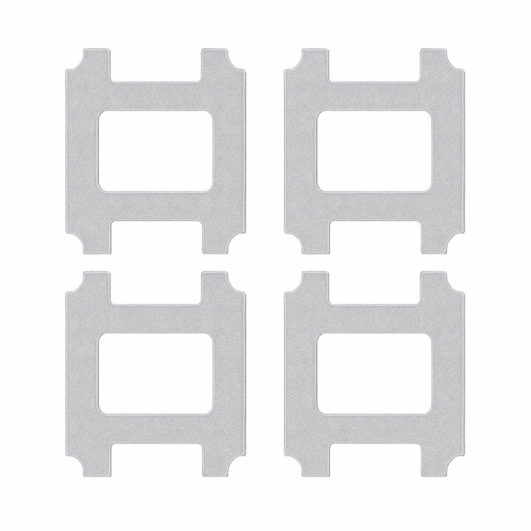 Lubluelu Mikrofaser Reinigungspads für Fensterputzroboter, 4er Set | Passend für Lubluelu CH00, CH01