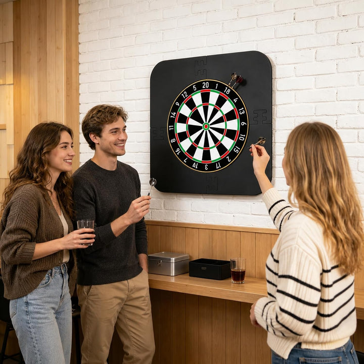 Dartscheibe Schutzring - Dart Surround Wandschutz für Dartboard - Surround Dartscheibe stossfest - D