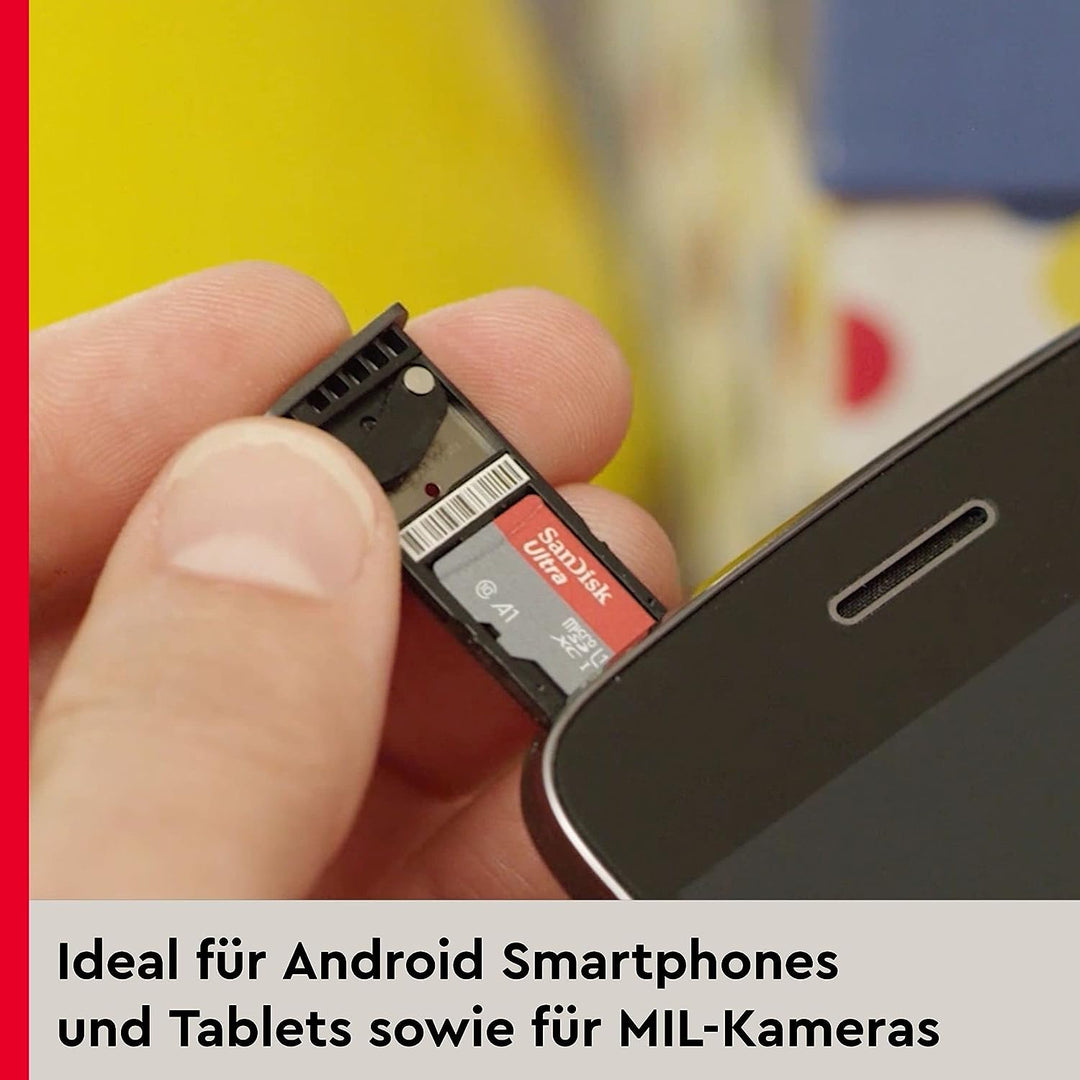 Sony Walkman NW-A306 Touchscreen MP3 Player - 32GB, Bis zu 36h Akkulaufzeit & SanDisk Ultra Android