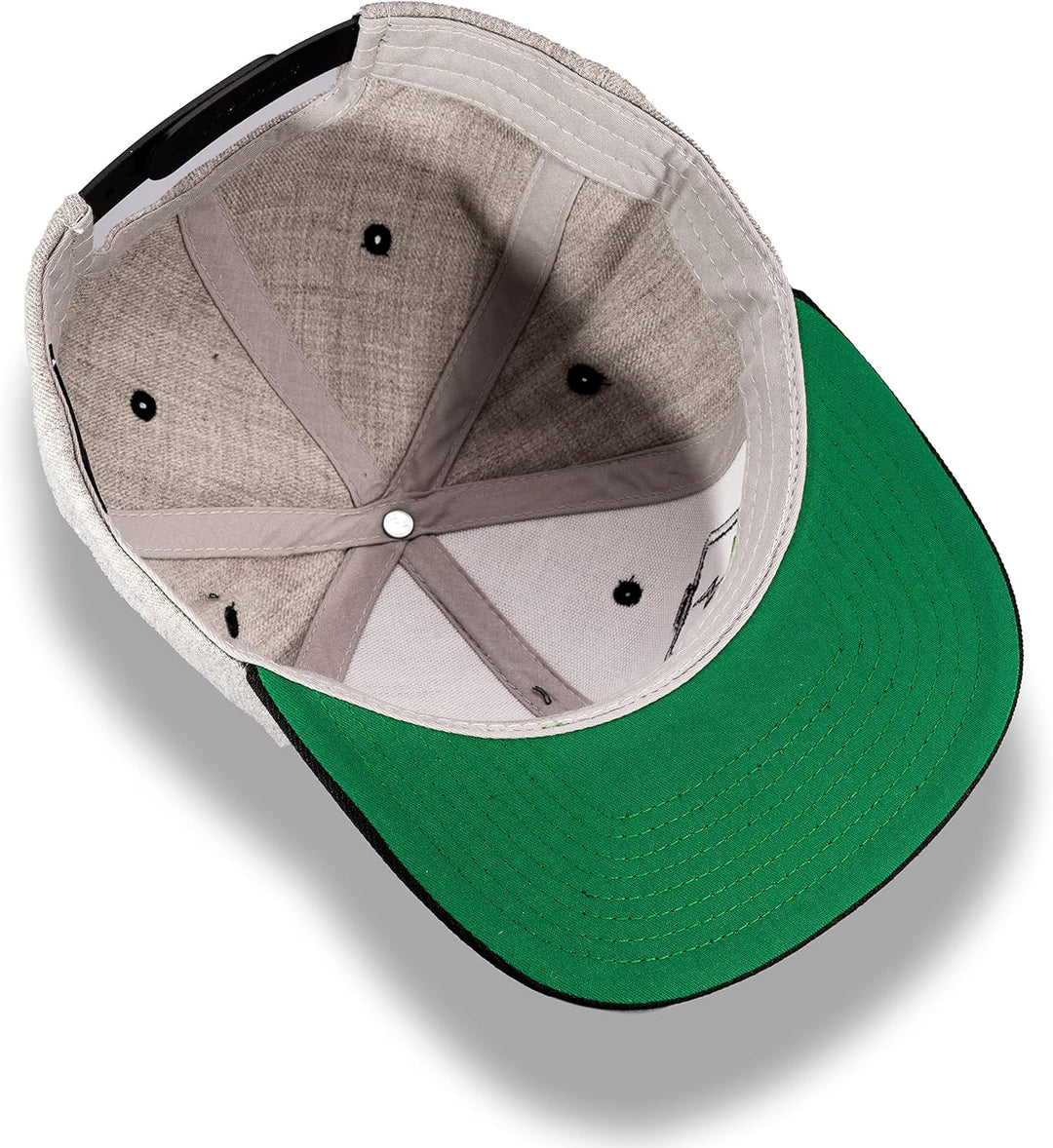 Ride with Style! POWERMENSCH Snapback Cap grau schwarz – Basecap Baseball in Top Qualität – universe