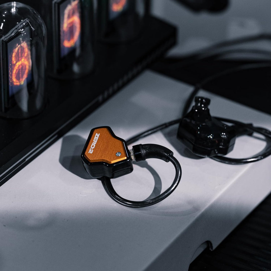 LINSOUL 7Hz x Crinacle Zero:2 In-Ear-Monitor, Aktualisierter 10mm dynamischer Treiber IEM, kabelgebu