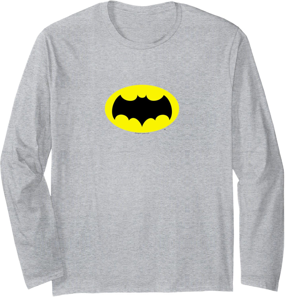 Batman Classic TV Series Chest Logo Langarmshirt