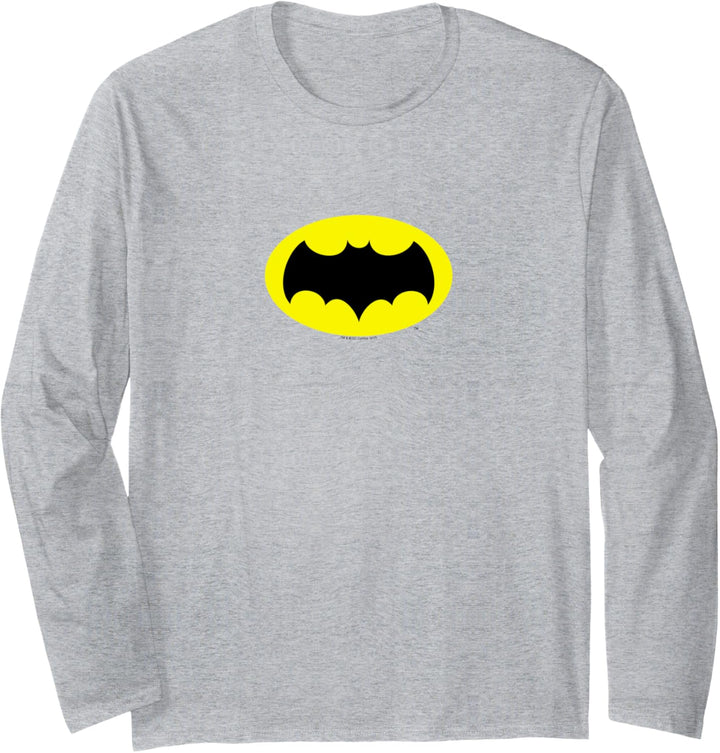 Batman Classic TV Series Chest Logo Langarmshirt