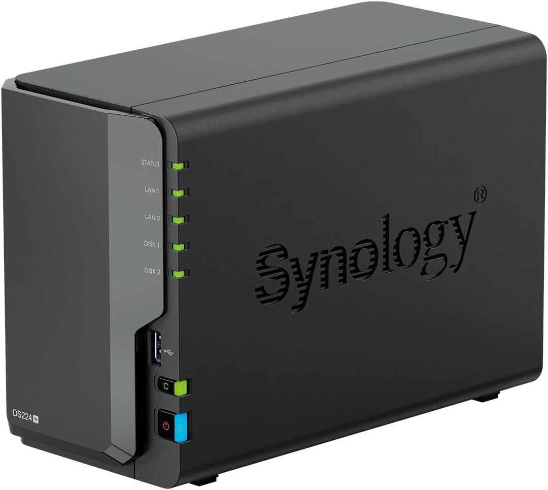 Synology DiskStation DS224+ 2 Bay Dekstop NAS Enclosure Enclosure, Enclosure Enclosure