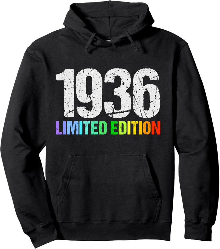 88. Geburtstag Mann Frau 88 Jahre 1936 Deko Lustig Geschenk Pullover Hoodie