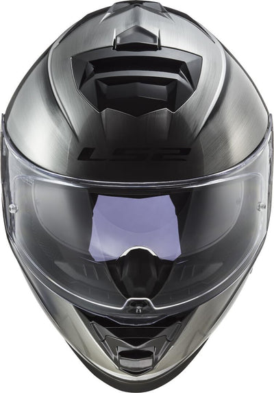 LS2, Integraler Motorradhelm Storm Jeans Titanium, XS