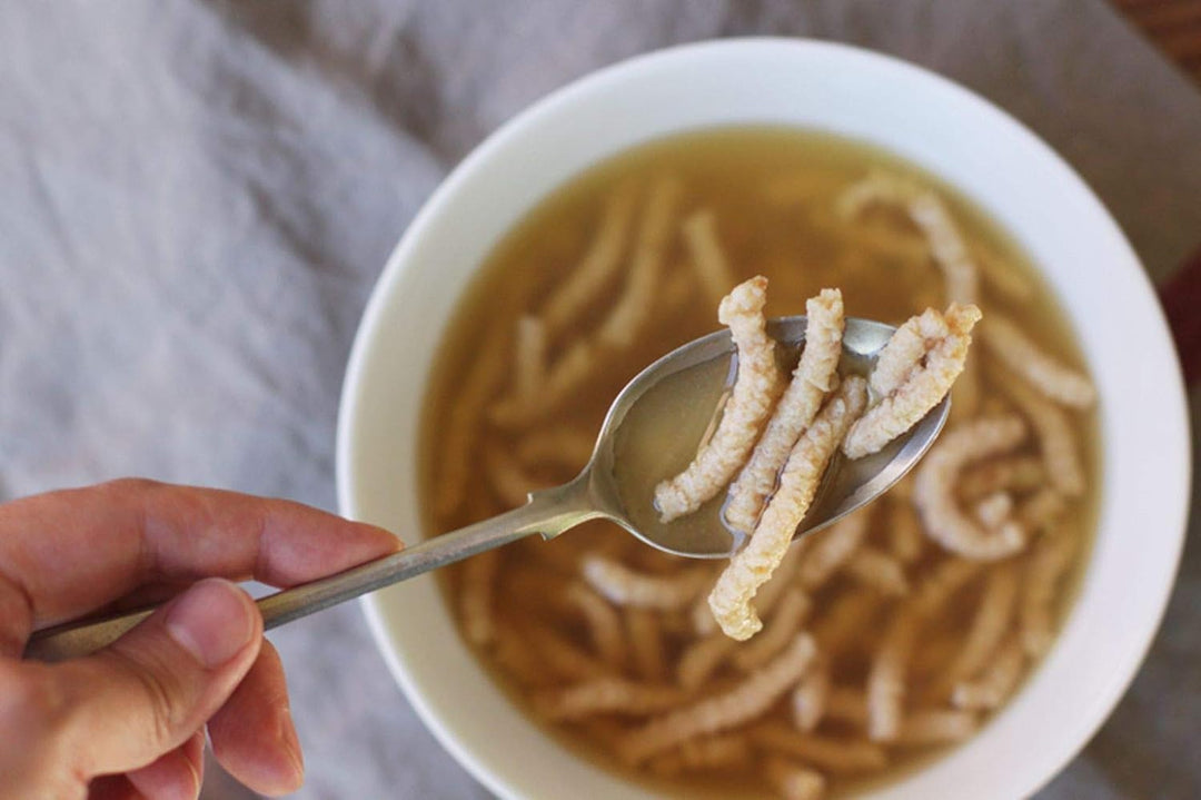 Werkzeug für Passatelli aus lebensmittelechtem Kunststoff mit 3 Schlaufen, Nadel für Passatelli, Buc
