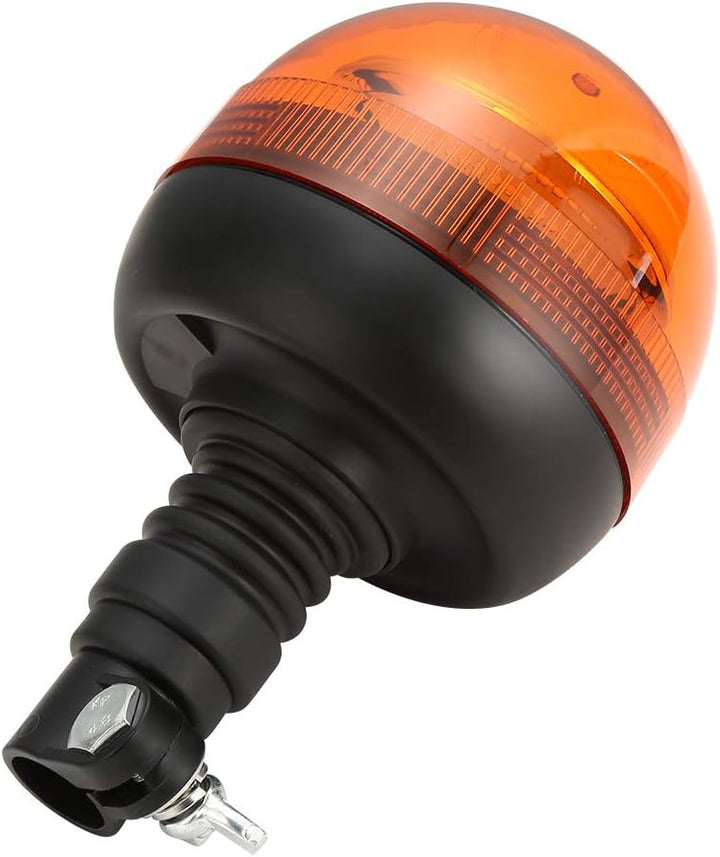 D-TECH 12/24V LED Warnlicht Stroboskoplicht Blinklichter Frontblitzer Rundumleuchte Amber Notlicht-L