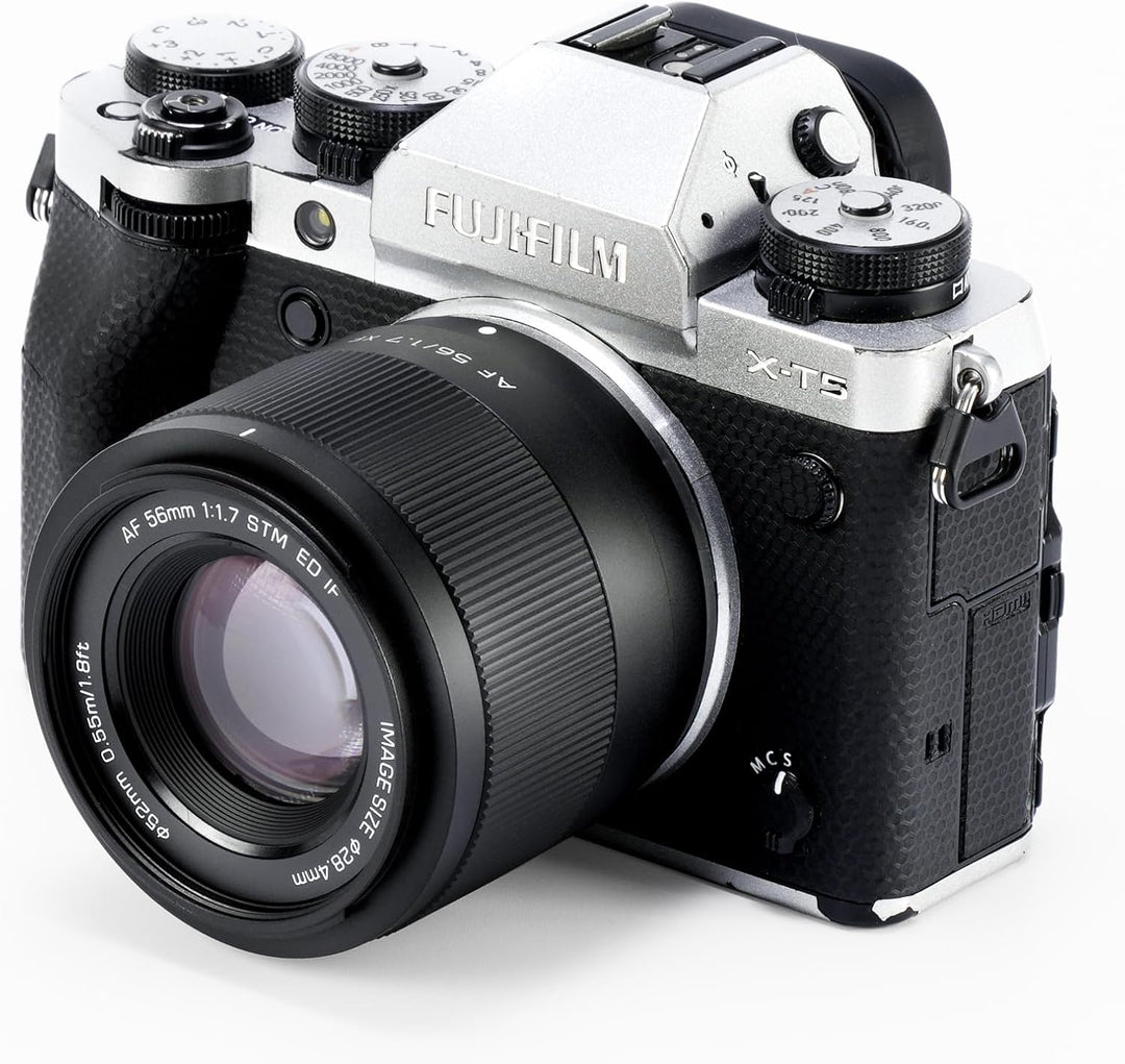 VILTROX 56mm f1.7 XF, 56mm f/1.7 X-Mount APS-C AF Objektiv für Fuji x Mount, Standard Prime Objektiv