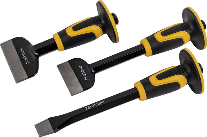 Roughneck ROU31993 Meissel- und Flachmeissel-Set, 3-teilig