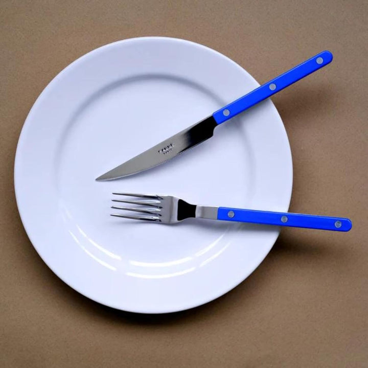 SABRE PARIS - Tafelbesteck, 5-teilig - Bistrot - Messer, Gabel, Esslöffel, Teelöffel &amp; Kuchengabel -