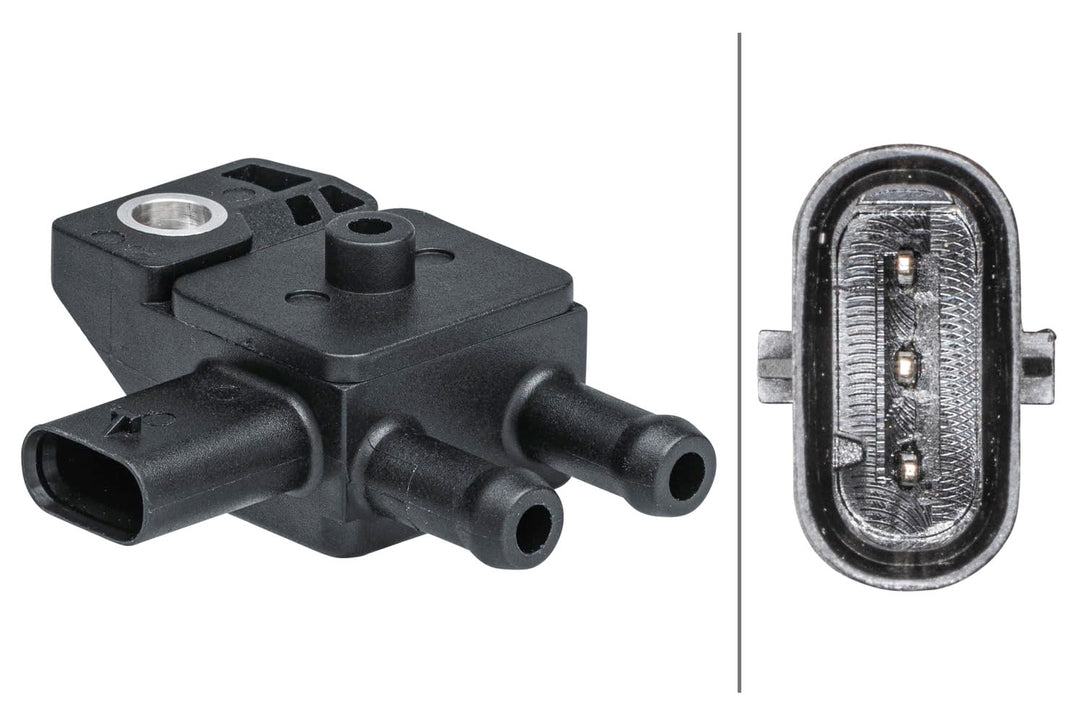 HELLA 6PP 009 403-421 Sensor, Abgasdruck - 3-polig - geschraubt