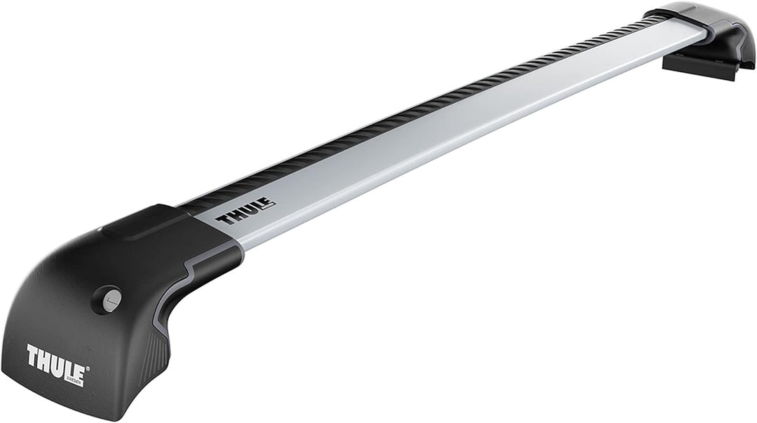 Thule 959400 WingBar Edge Dachträger, für Fahrzeuge, mit Fixpunkten und integrierter Dachreling Alum