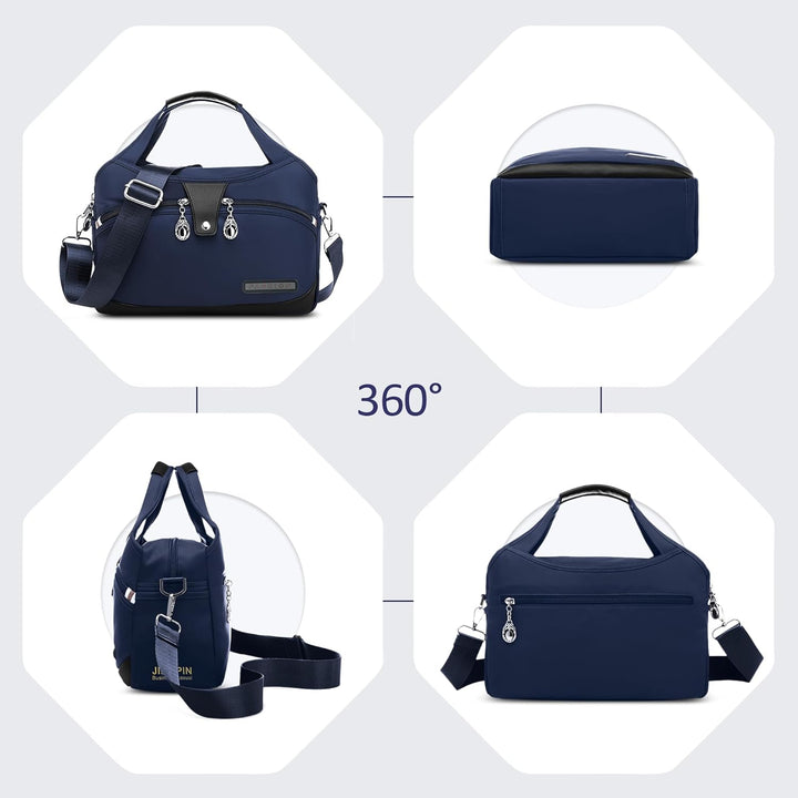 DORRISO Damen Umhängetasche Handtasche Mode Schultertasche Casual Umhängetaschen Reise Arbeit Lässig