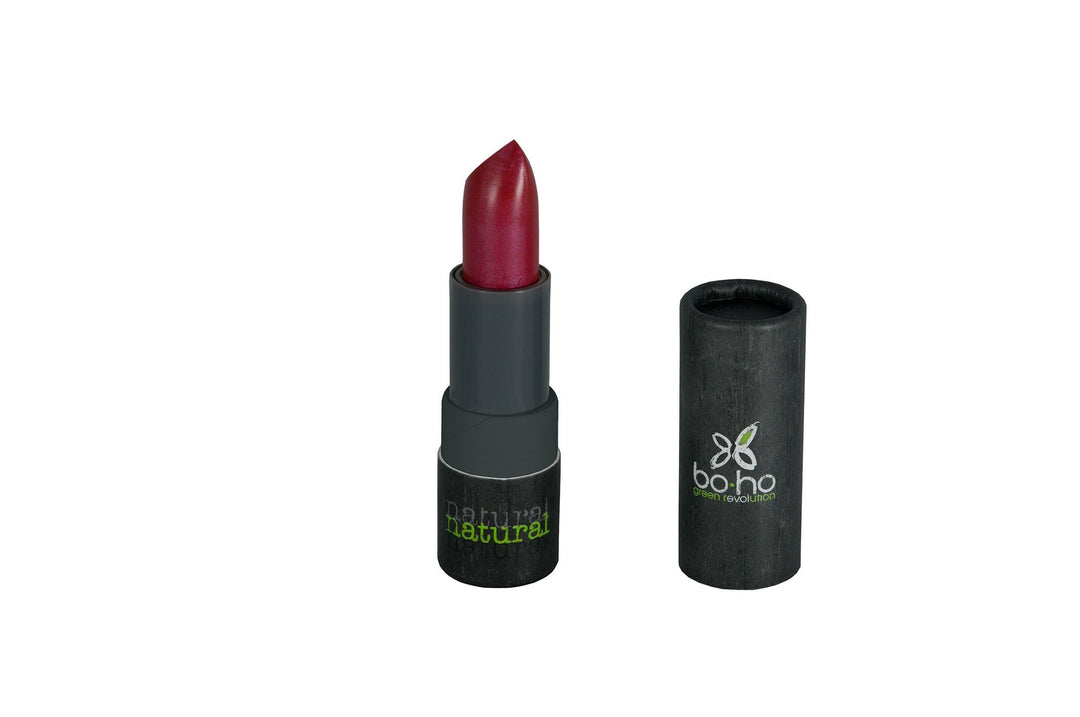 Rouge à Lèvres Bio Nacré Couvrant Boho Green - 404 Rose Anglais Englische Rose, Englische Rose