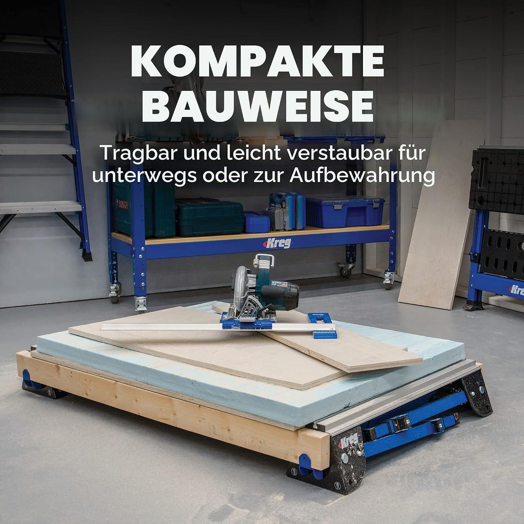 Kreg Arbeitsbock (KWS500) - Robuster und Vielseitiger Arbeitsbock - einstellbare Arbeitshöhe bis 906