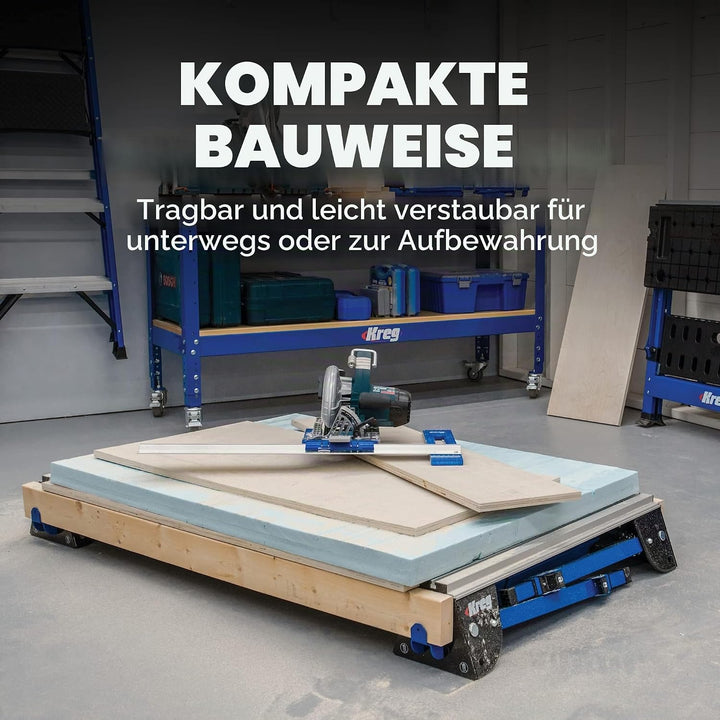 Kreg Arbeitsbock (KWS500) - Robuster und Vielseitiger Arbeitsbock - einstellbare Arbeitshöhe bis 906