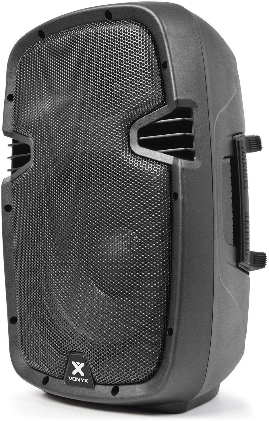 VONYX SPJ-1000AD Aktivlautsprecher, PA Lautsprecher, Musikbox, Monitor Lautsprecher 400 Watt mit 10-