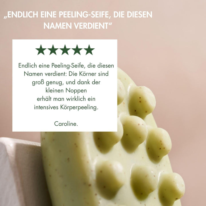 Melvita – Sanfte Peeling-Seife – L'Or Végétal – Peelt und verfeinert das Hautbild – Für trockene Hau