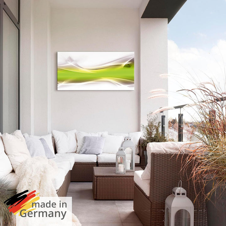 ARTland Wandbild Alu Verbundplatte für Innen & Outdoor Bild60x30 cm Abstrakte Motive Gegenstandslos